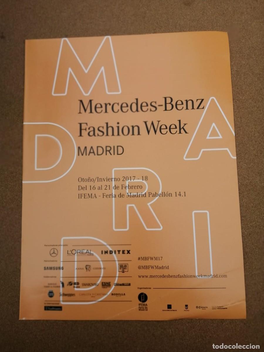 Otros Art&iacute;culos de Coleccionismo en Papel: ANUNCIO. MERCEDES BENZ FASHION WEEK, MADRID 2017