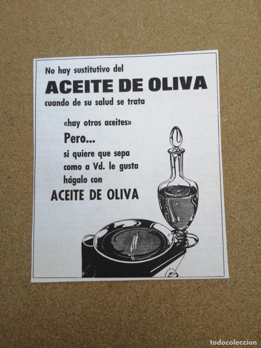 Otros Art&iacute;culos de Coleccionismo en Papel: ANUNCIO. ACEITE DE OLIVA