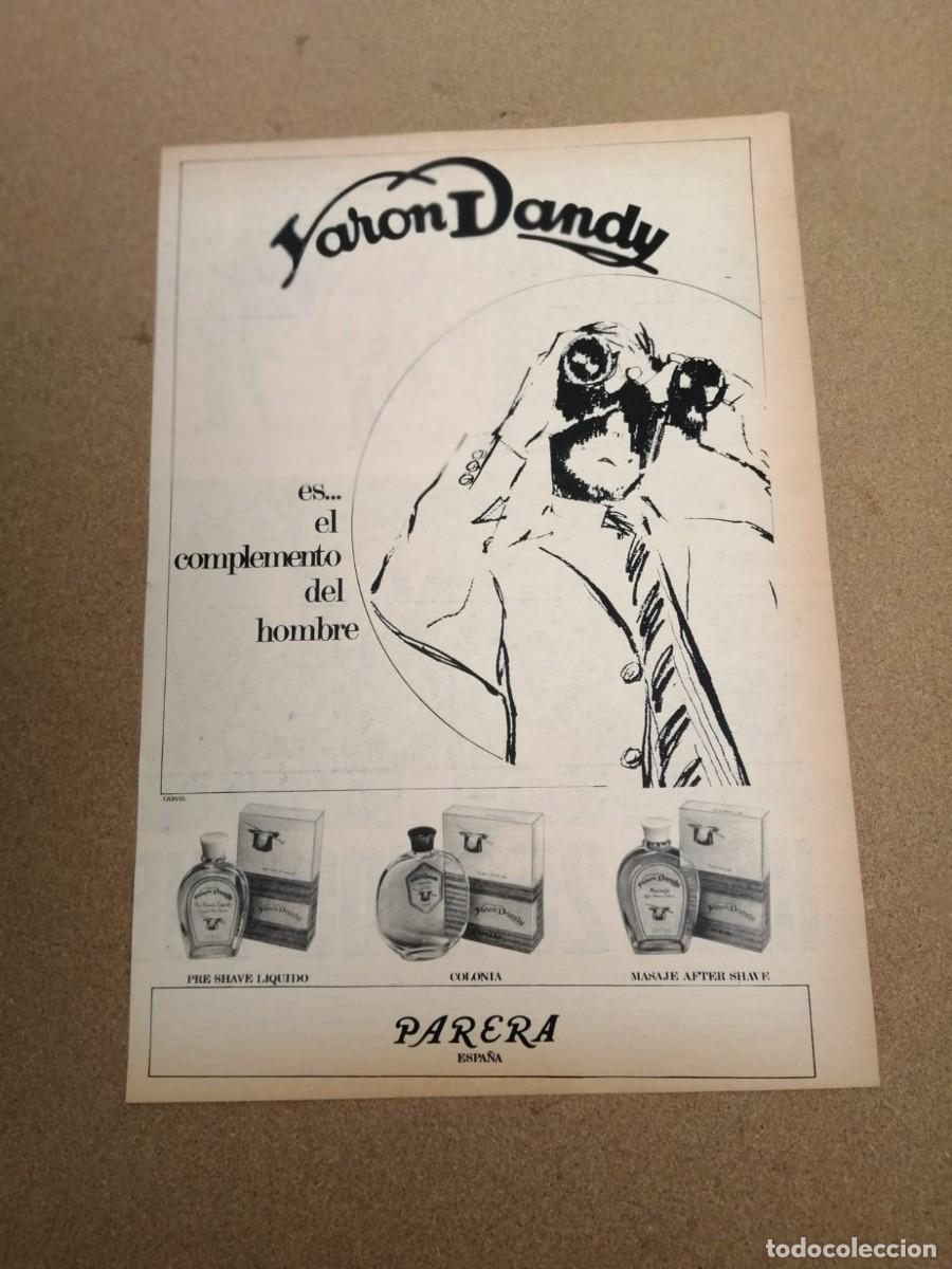 Otros Art&iacute;culos de Coleccionismo en Papel: ANUNCIO. VARON DANDY