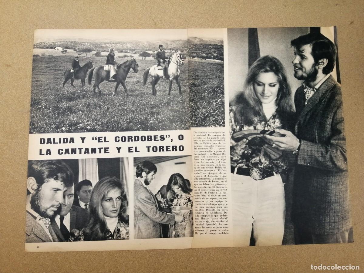 Otros Art&iacute;culos de Coleccionismo en Papel: REPORTAJE. DALIDA Y EL CORDOBES