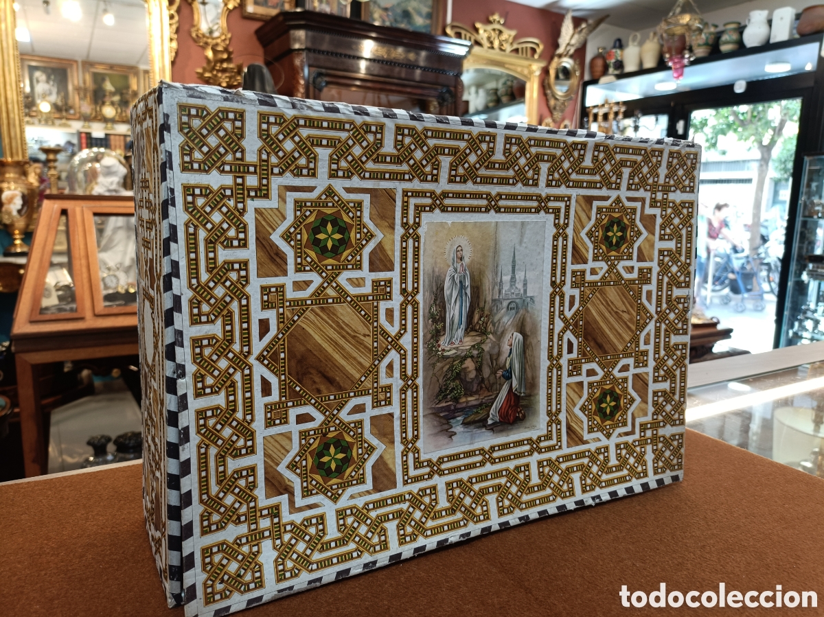 Otros Art&iacute;culos de Coleccionismo en Papel: ANTIGUA CAJA (CART&Oacute;N) PUBLICITARIA PRODUCTOS NAVIDE&Ntilde;OS CAMPEADOR. ESTEPA SEVILLA.