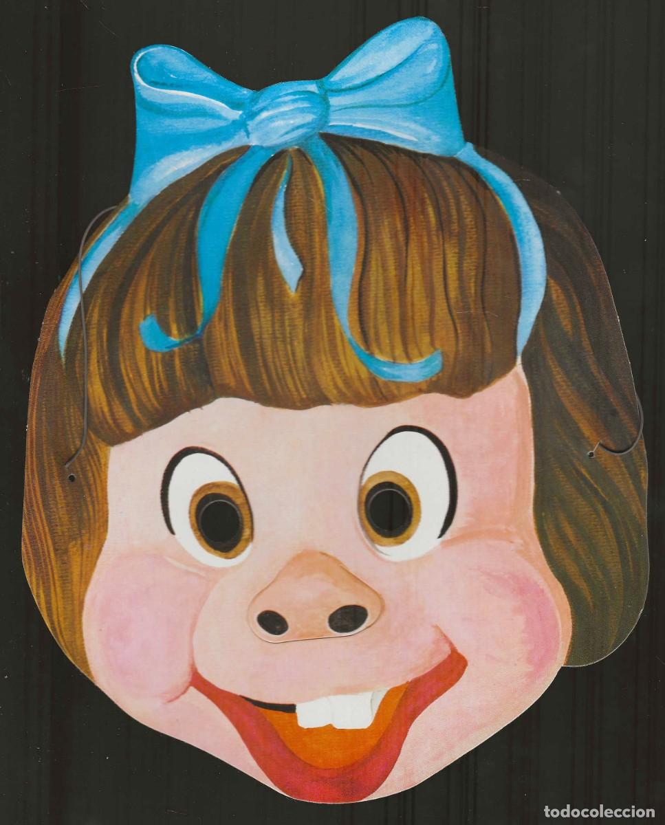 Otros Art&iacute;culos de Coleccionismo en Papel: CARETA CARNAVAL -- A&Ntilde;OS 60/70 -- NI&Ntilde;A