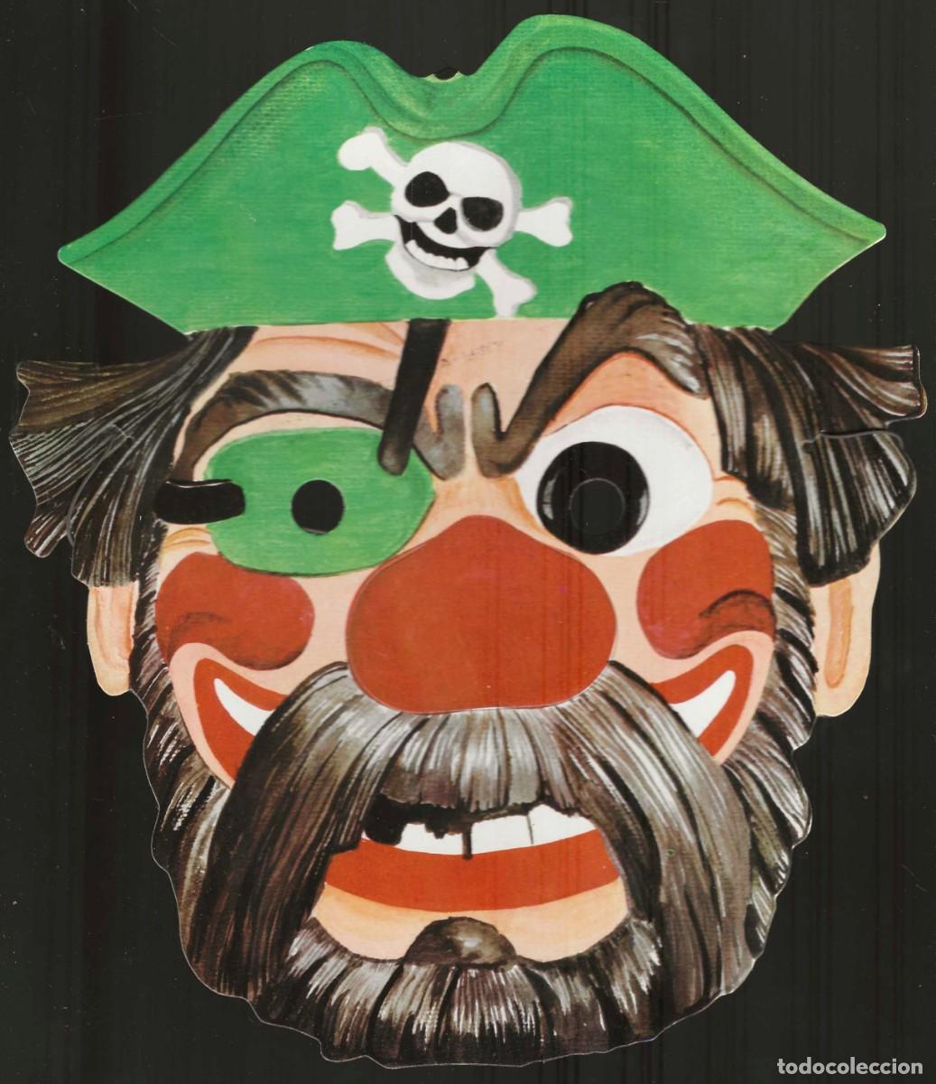 Otros Art&iacute;culos de Coleccionismo en Papel: CARETA CARNAVAL -- A&Ntilde;OS 60/70 -- PIRATA