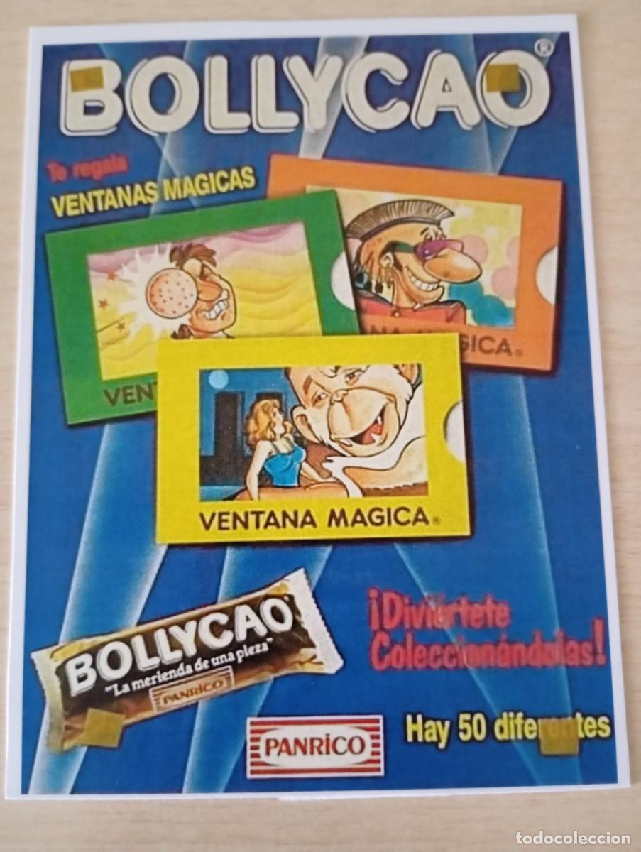 Otros Art&iacute;culos de Coleccionismo en Papel: Flyer promocional publicidad Bollycao Ventanas M&aacute;gicas Panrico