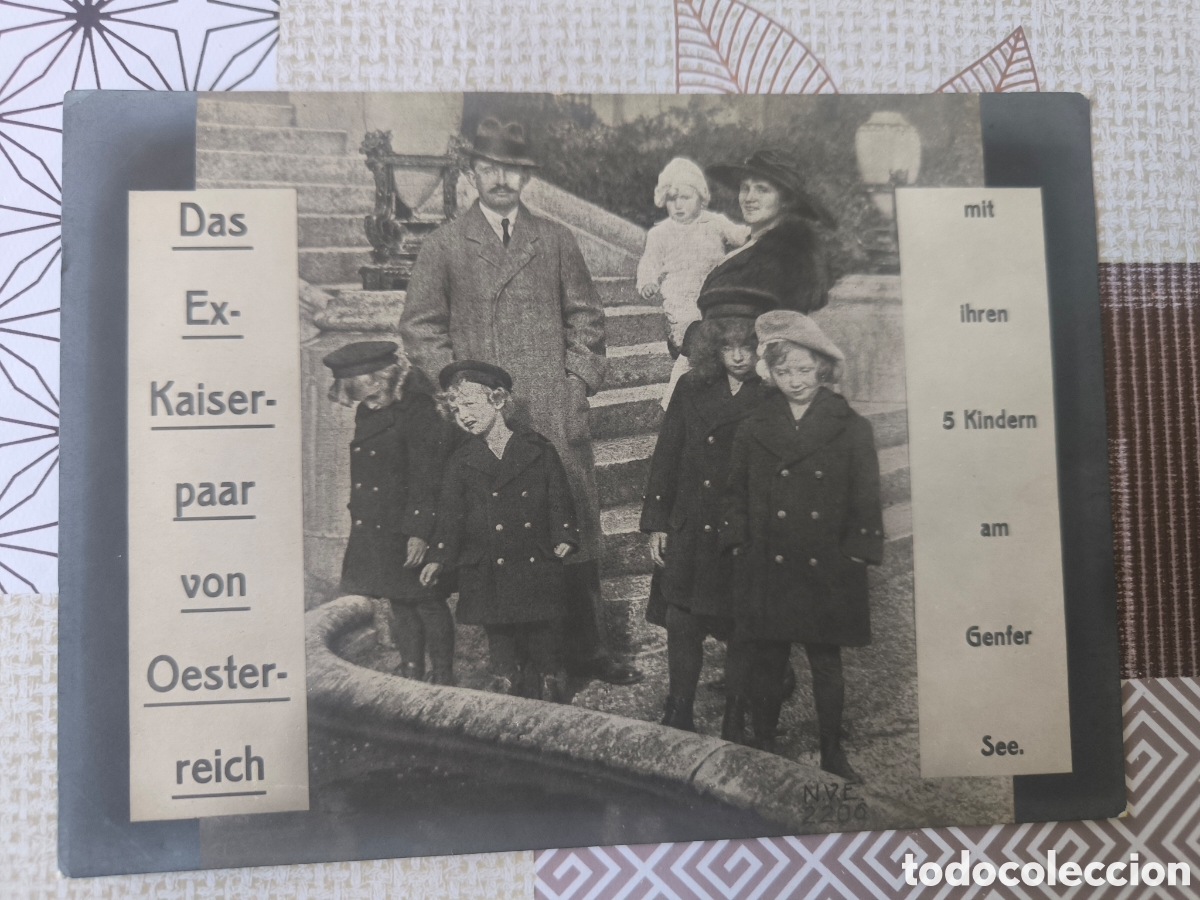 Otros Art&iacute;culos de Coleccionismo en Papel: Postal Carlos I de Austria