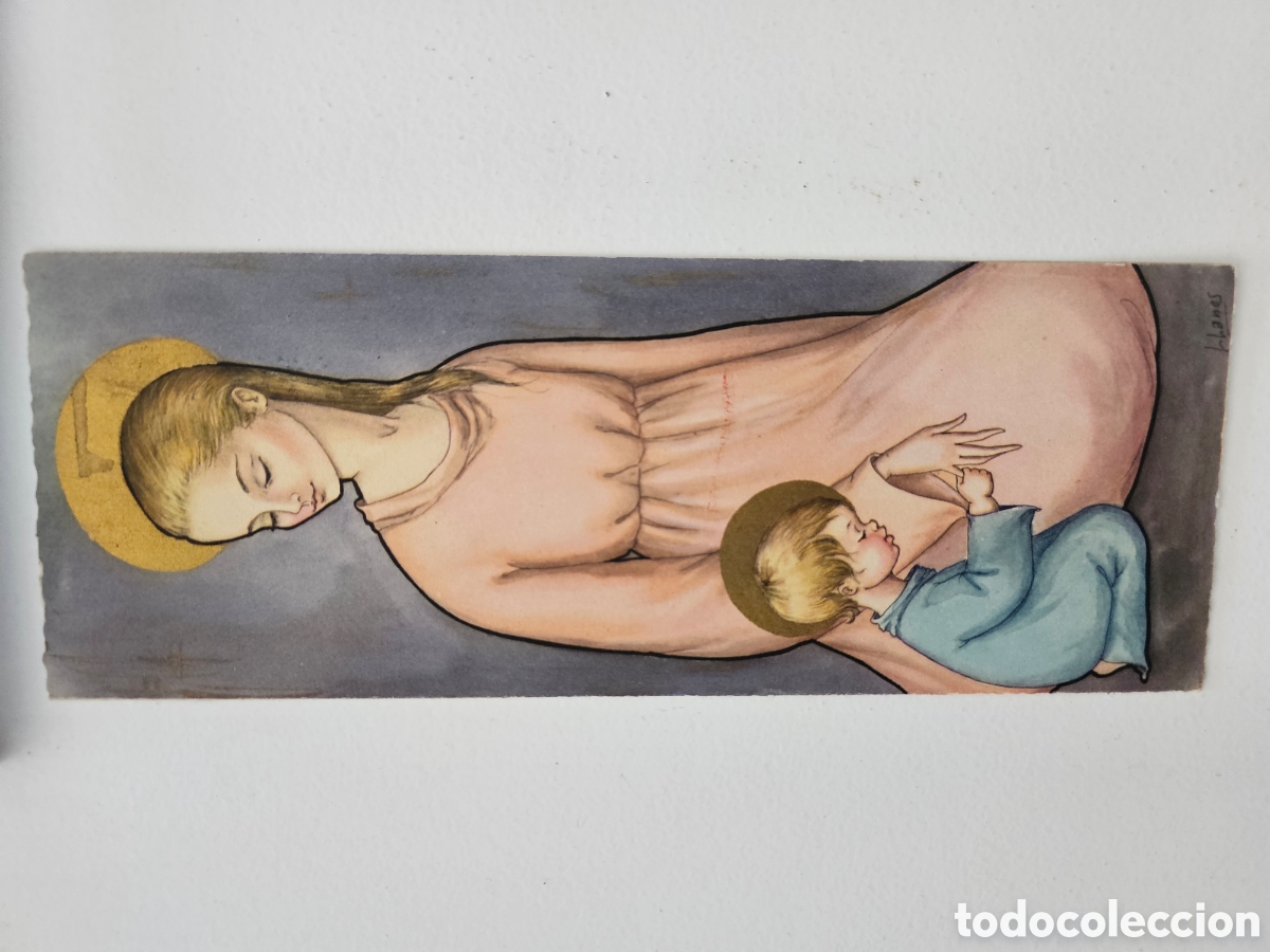 Otros Art&iacute;culos de Coleccionismo en Papel: Tarjeta de felicitaci&oacute;n de Navidad Madrid 1966 Ortiz xas