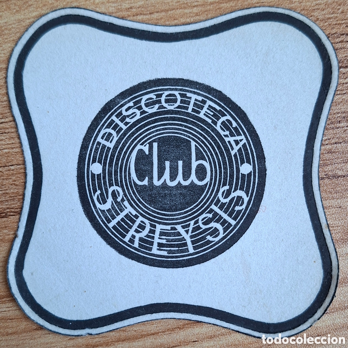 Otros Art&iacute;culos de Coleccionismo en Papel: Posavasos Discoteca Club Streysis - Granada