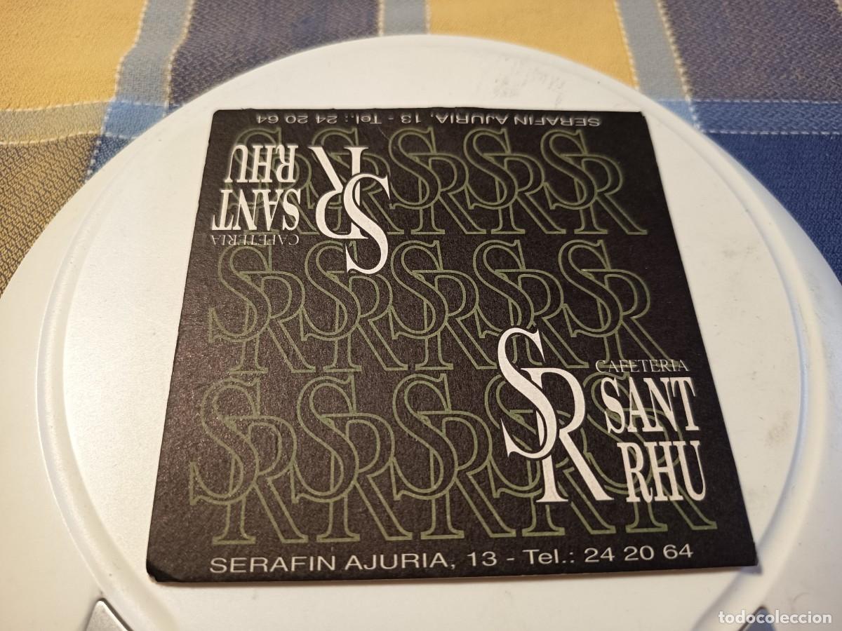 Otros Art&iacute;culos de Coleccionismo en Papel: POSAVASOS CAFETERIA SANT RHU-VITORIA-ALAVA