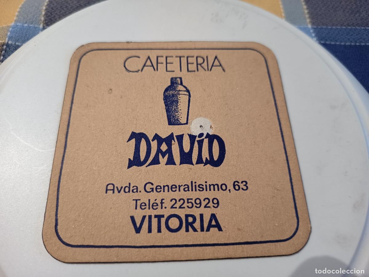 Sammelleidenschaft Andere Papierartikel: POSAVASOS CAFETERIA DAVID-VITORIA-ALAVA
