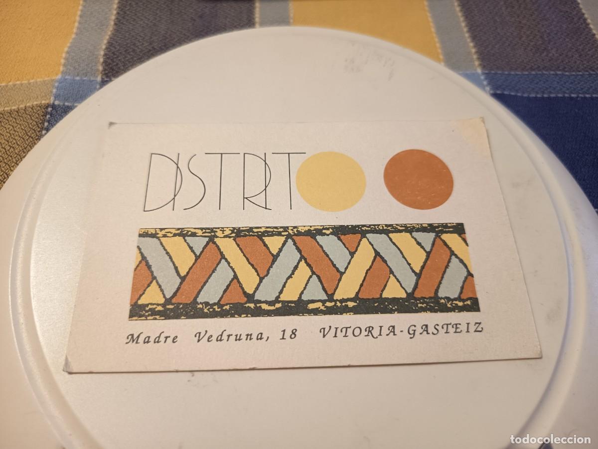 Otros Art&iacute;culos de Coleccionismo en Papel: POSAVASOS PUB DISTRITO-VITORIA-ALAVA