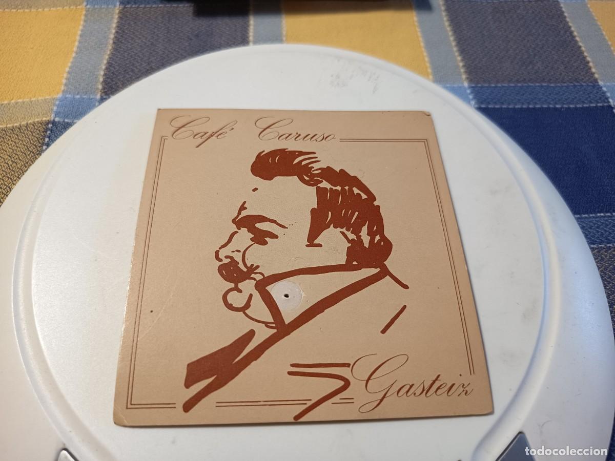 Otros Art&iacute;culos de Coleccionismo en Papel: POSAVASOS CAFETERIA CARUSO-VITORIA-ALAVA
