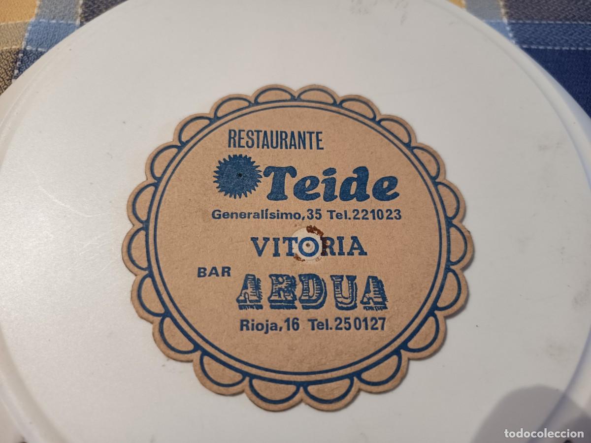 Otros Art&iacute;culos de Coleccionismo en Papel: POSAVASOS RESTAURANTE TEIDE-BAR ARDUA-VITORIA-ALAVA