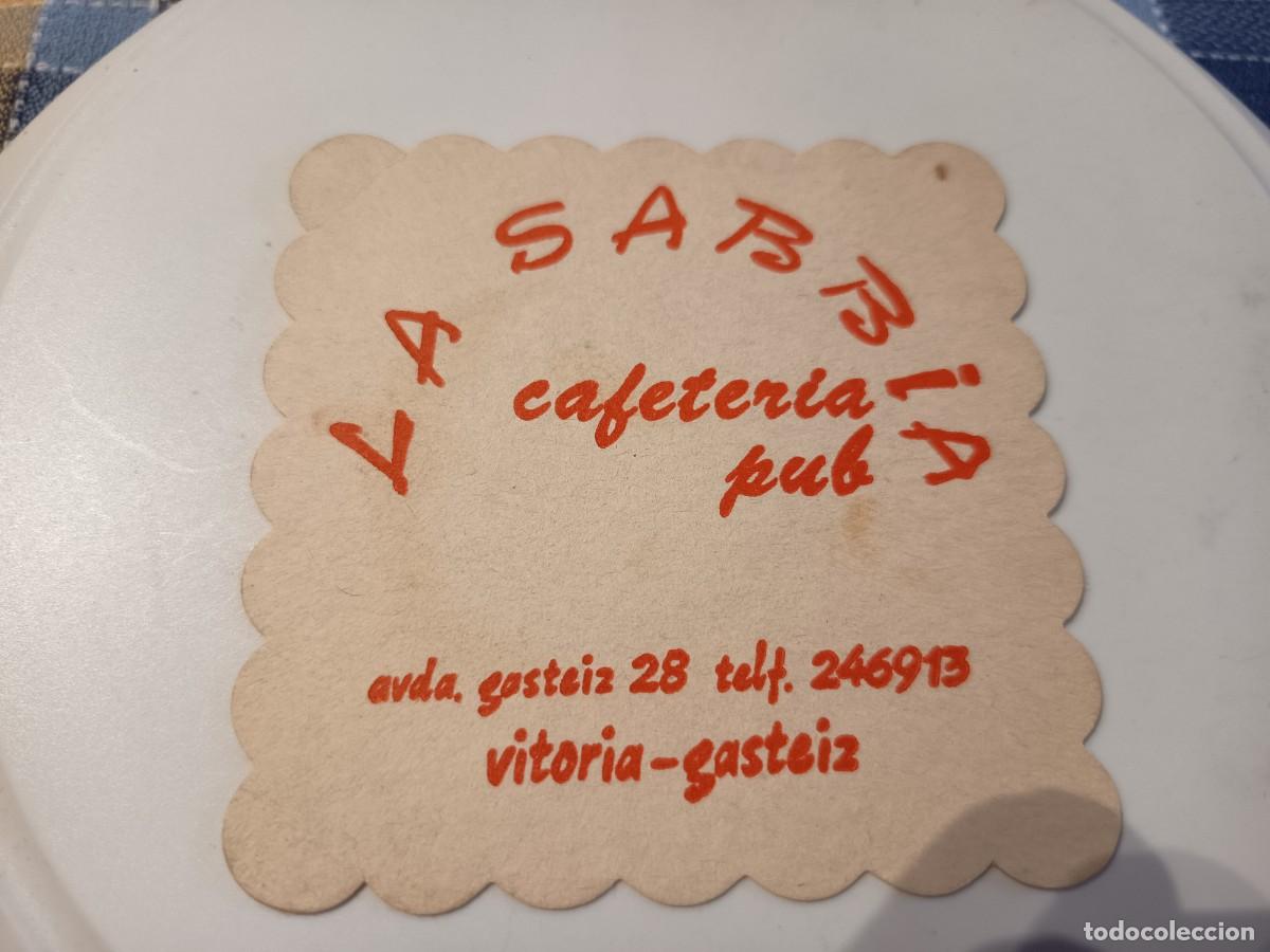Otros art&iacute;culos de coleccionismo en papel: POSAVASOS CAFETERIA PUB LA SABBIA-VITORIA-ALAVA