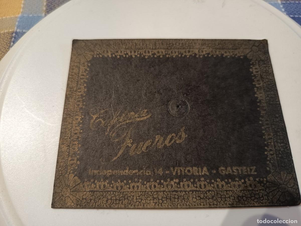 Otros art&iacute;culos de coleccionismo en papel: POSAVASOS CAFETERIA LOS FUEROS-VITORIA-ALAVA