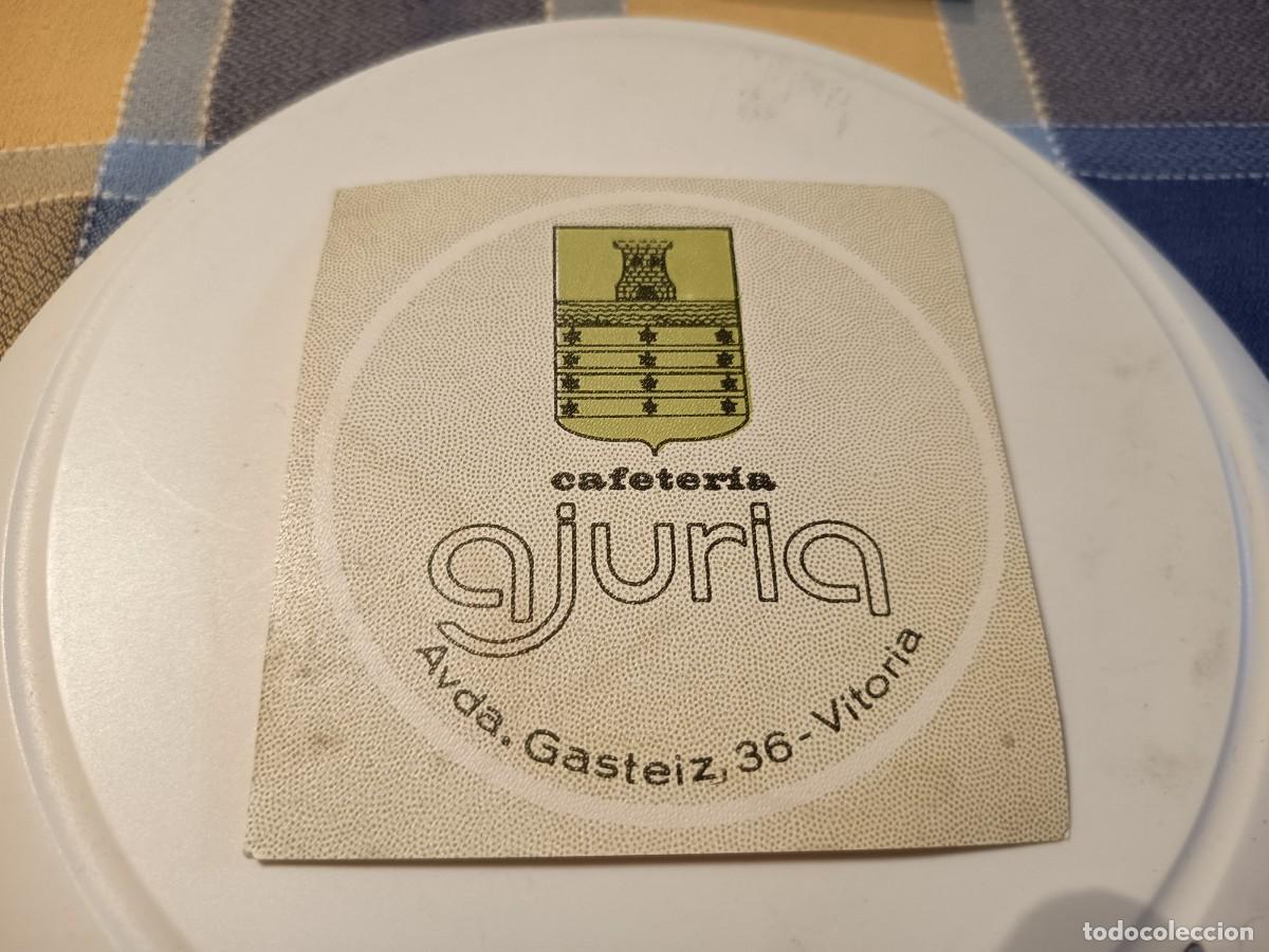 Collectionnisme Papier divers: POSAVASOS CAFETERIA AJURIA-VITORIA-ALAVA