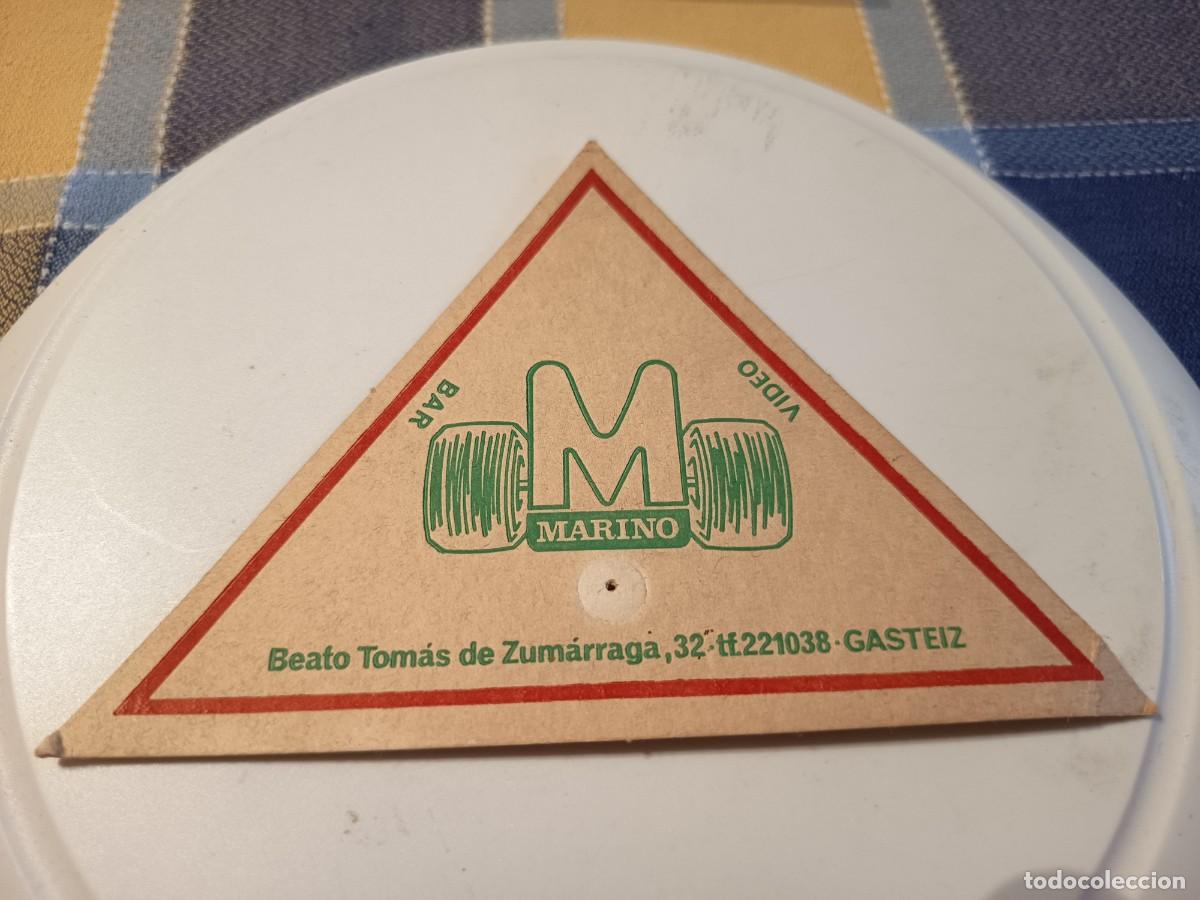 Collectionnisme Papier divers: POSAVASOS VIDEO BAR MARINO-VITORIA-ALAVA