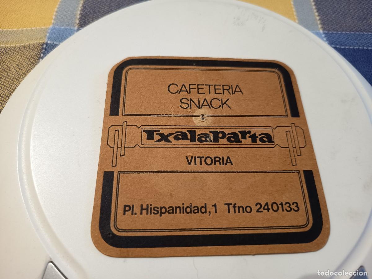 Collectionnisme Papier divers: POSAVASOS CAFETERIA TXALAPARTA-VITORIA-ALAVA