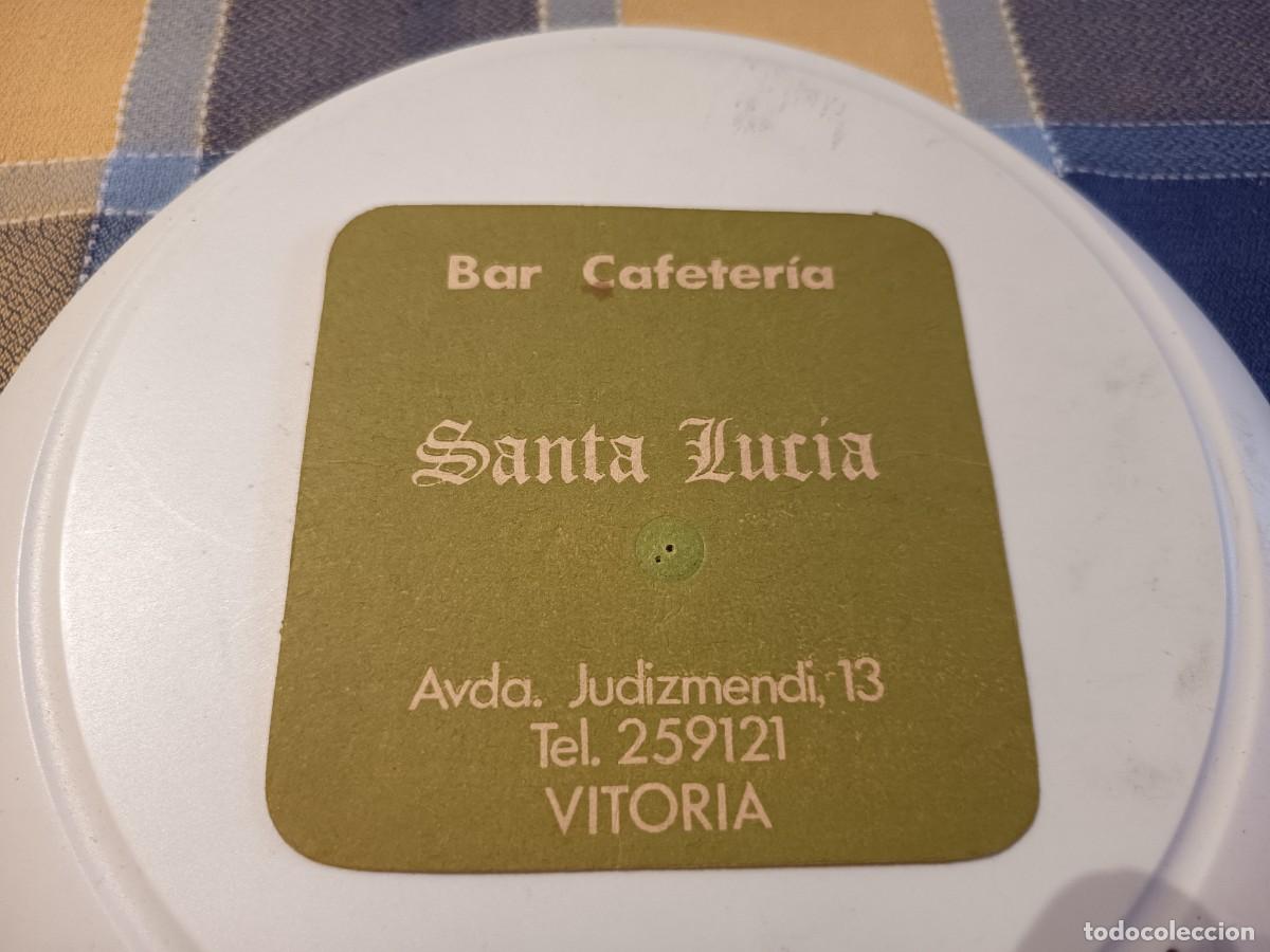 Otros Art&iacute;culos de Coleccionismo en Papel: POSAVASOS BAR CAFETERIA SANTA LUCIA-VITORIA-ALAVA