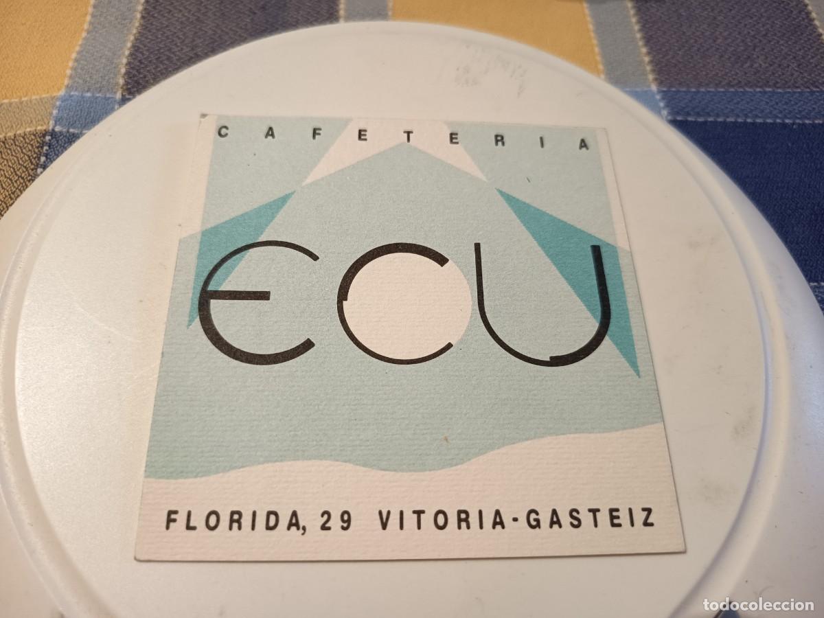 Otros Art&iacute;culos de Coleccionismo en Papel: POSAVASOS CAFETERIA ECU-VITORIA-ALAVA