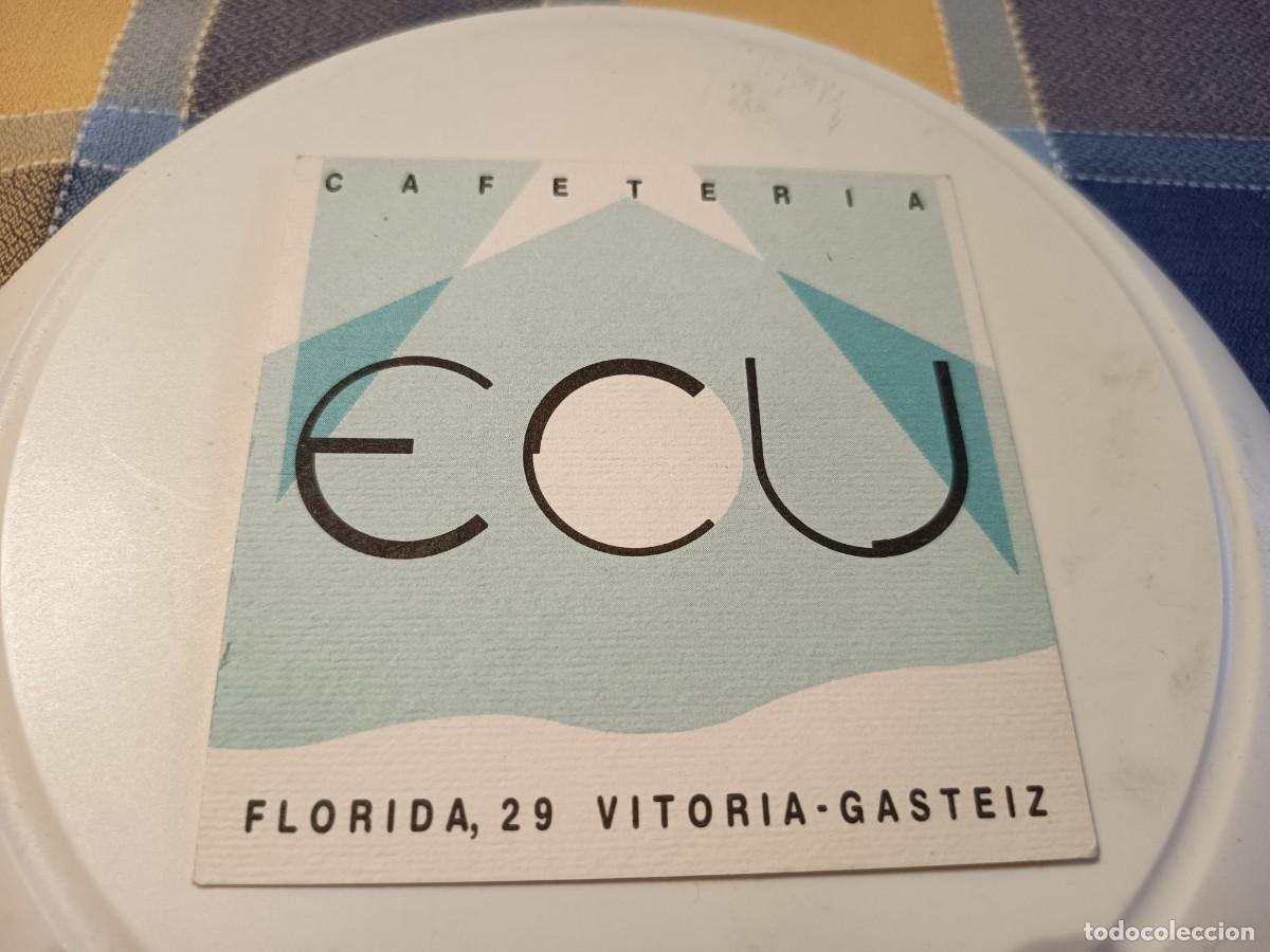 Otros Art&iacute;culos de Coleccionismo en Papel: POSAVASOS CAFETERIA ECU-VITORIA-ALAVA