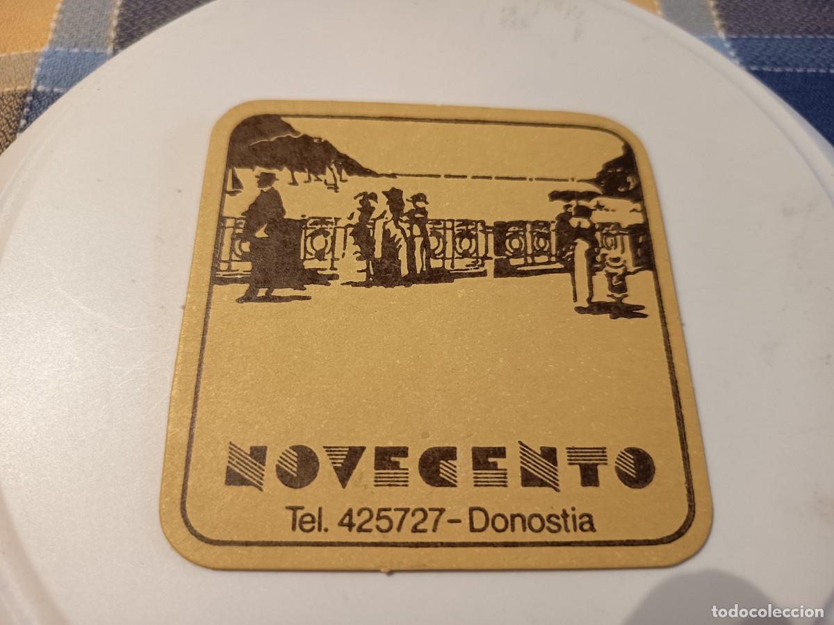 Otros Art&iacute;culos de Coleccionismo en Papel: POSAVASOS CAFETERIA NOVECENTO-SAN SEBASTIAN-GUIPUZCOA