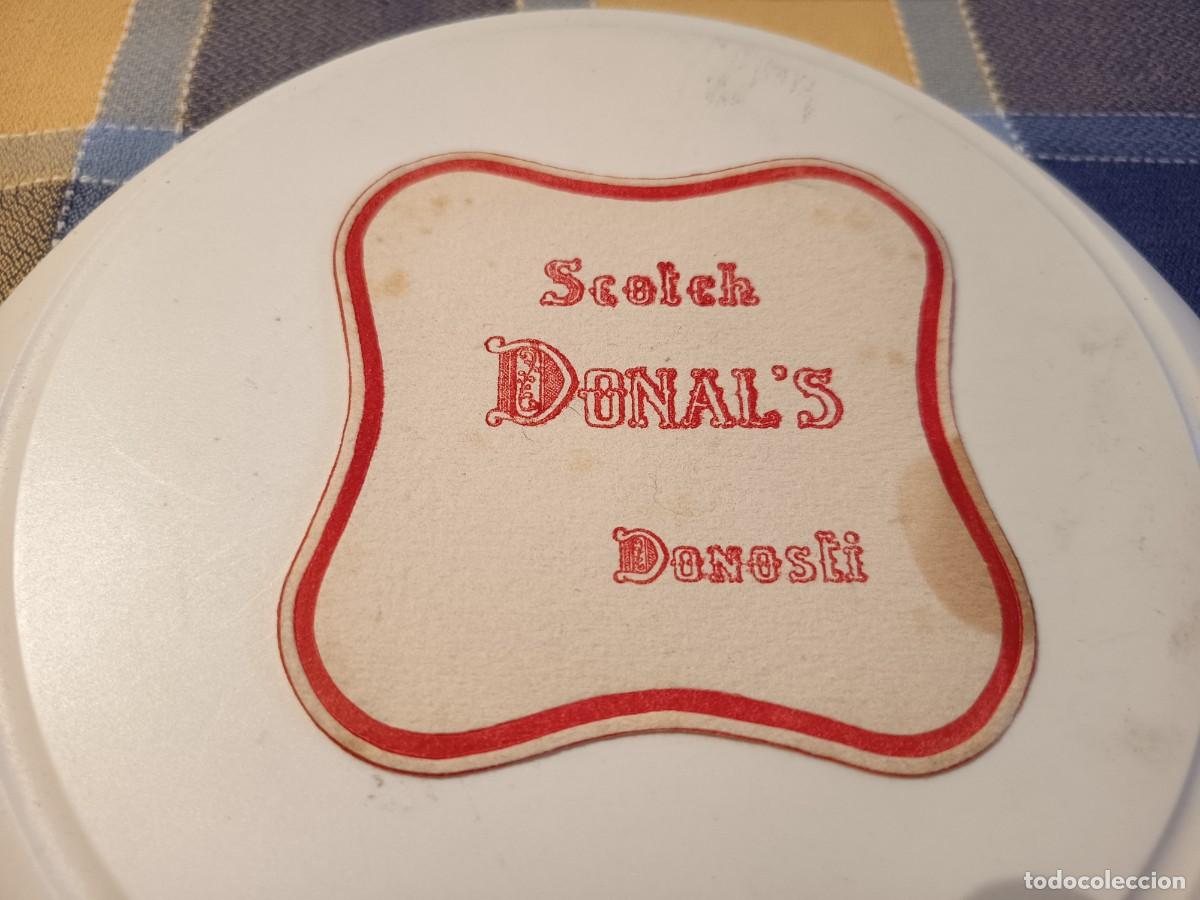 Otros Art&iacute;culos de Coleccionismo en Papel: POSAVASOS SCOTCH DONAL'S-SAN SEBASTIAN-GUIPUZCOA