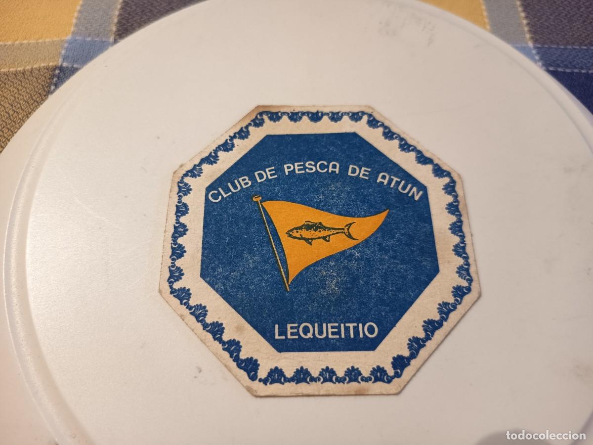 Otros Art&iacute;culos de Coleccionismo en Papel: POSAVASOS CLUB DE PESCA DE ATUN-LEQUEITIO-VIZCAYA