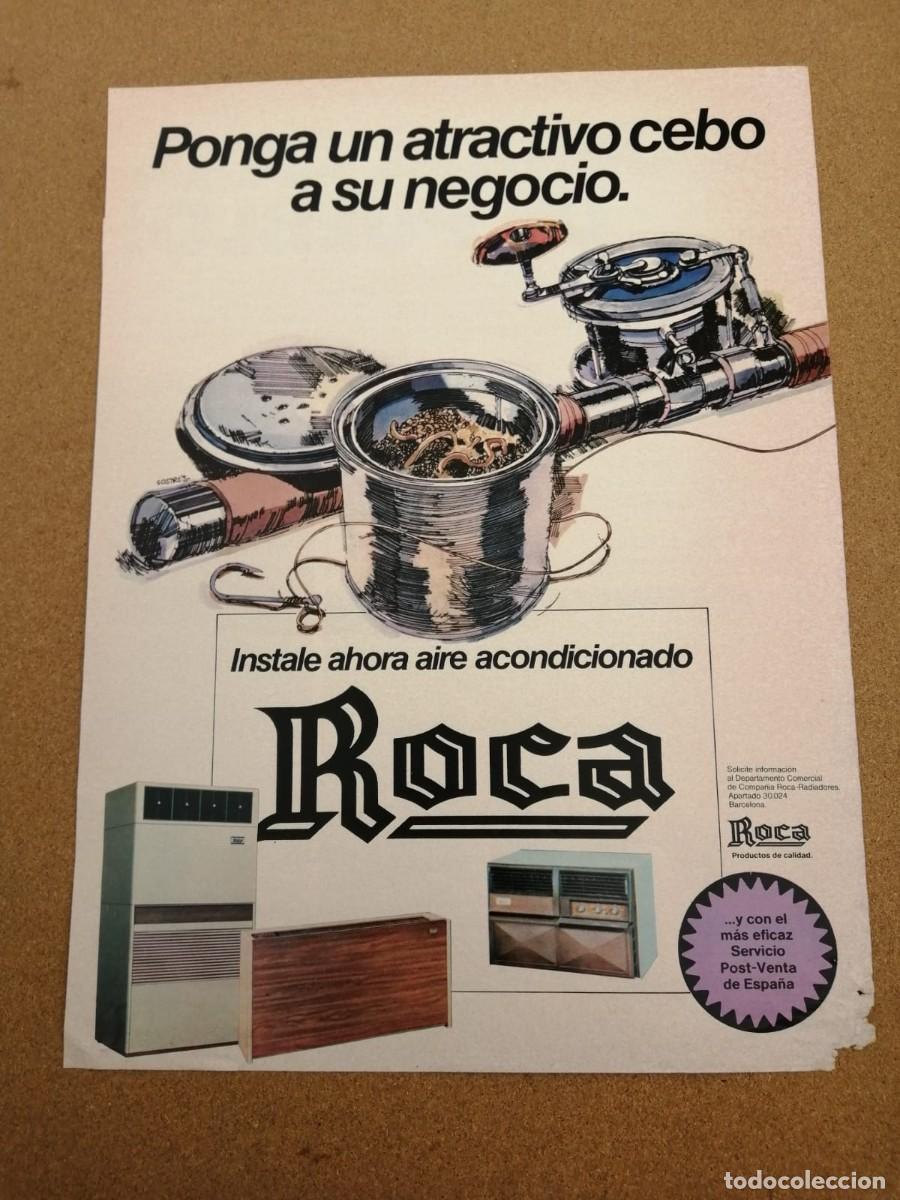 Otros Art&iacute;culos de Coleccionismo en Papel: ANUNCIO. AIRE ACONDICIONADO ROCA