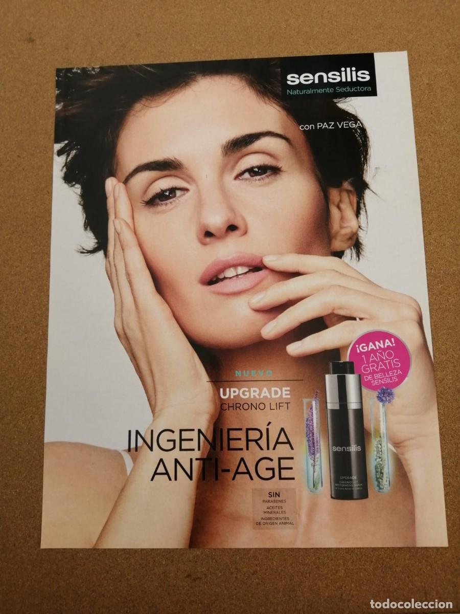 Otros Art&iacute;culos de Coleccionismo en Papel: ANUNCIO. SENSILIS. PAZ VEGA