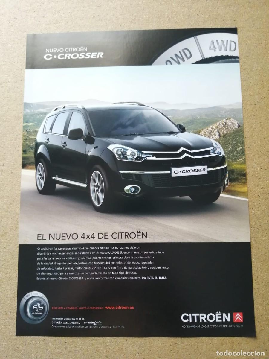 Paper Collecting Others: ANUNCIO. CITROEN C. CROSSER