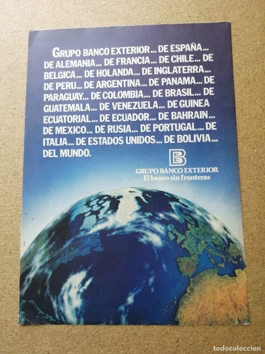 Otros Art&iacute;culos de Coleccionismo en Papel: ANUNCIO. GRUPO BANCO EXTERIOR