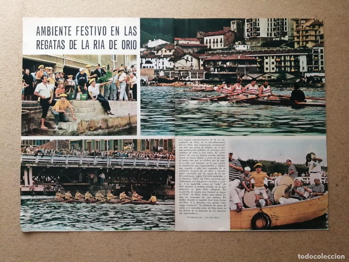 Otros Art&iacute;culos de Coleccionismo en Papel: REPORTAJE. AMBIENTE FESTIVO EN LAS REGATAS DE LA RIA DE ORIO