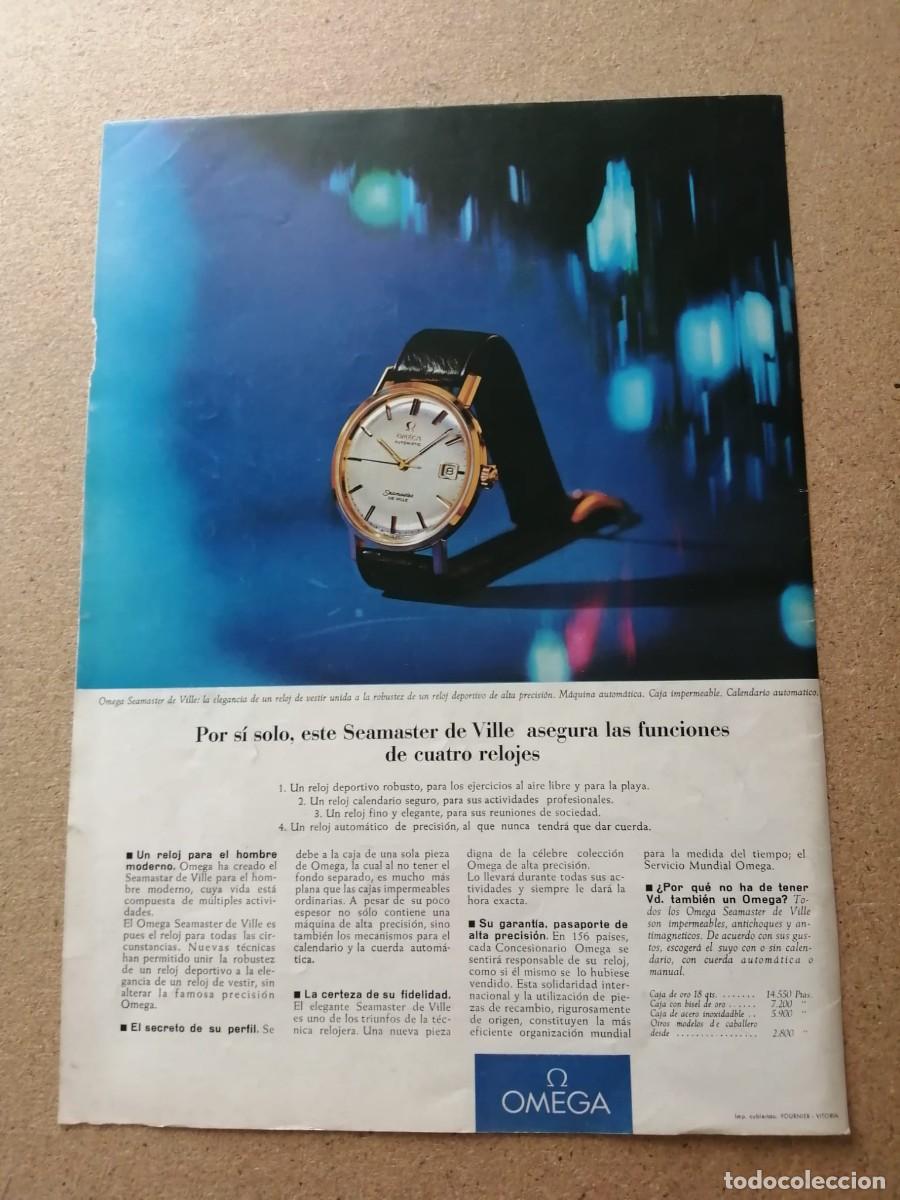 Otros Art&iacute;culos de Coleccionismo en Papel: ANUNCIO. RELOJ OMEGA