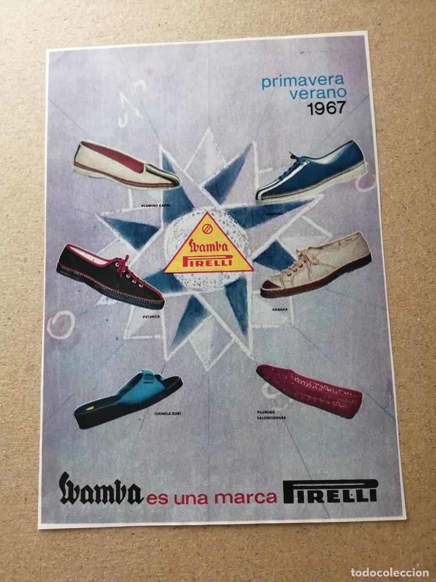 Otros Art&iacute;culos de Coleccionismo en Papel: ANUNCIO. WAMBA ES UNA MARCA PIRELLI