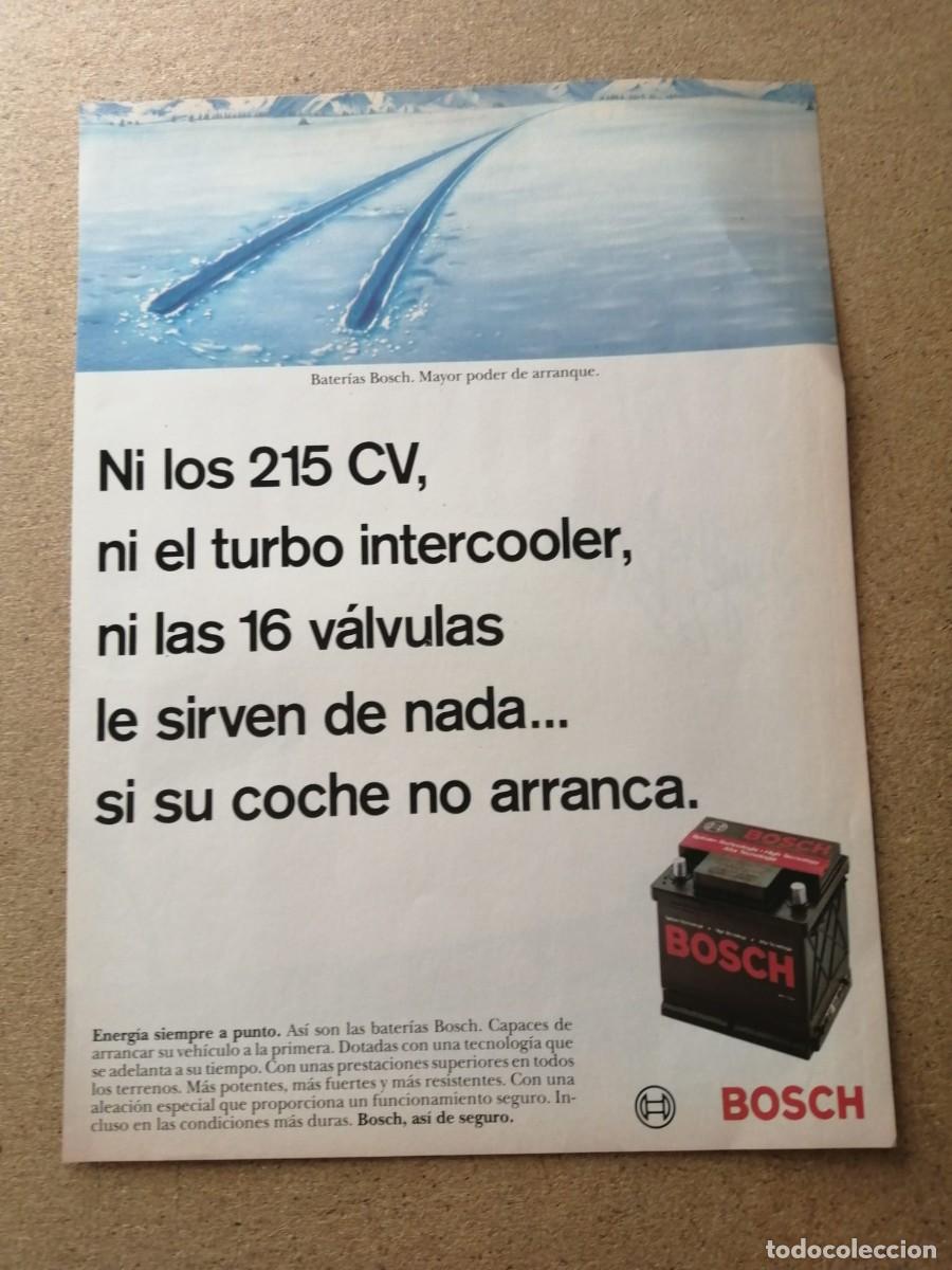 Collectionnisme Papier divers: ANUNCIO. BATERIAS BOSCH