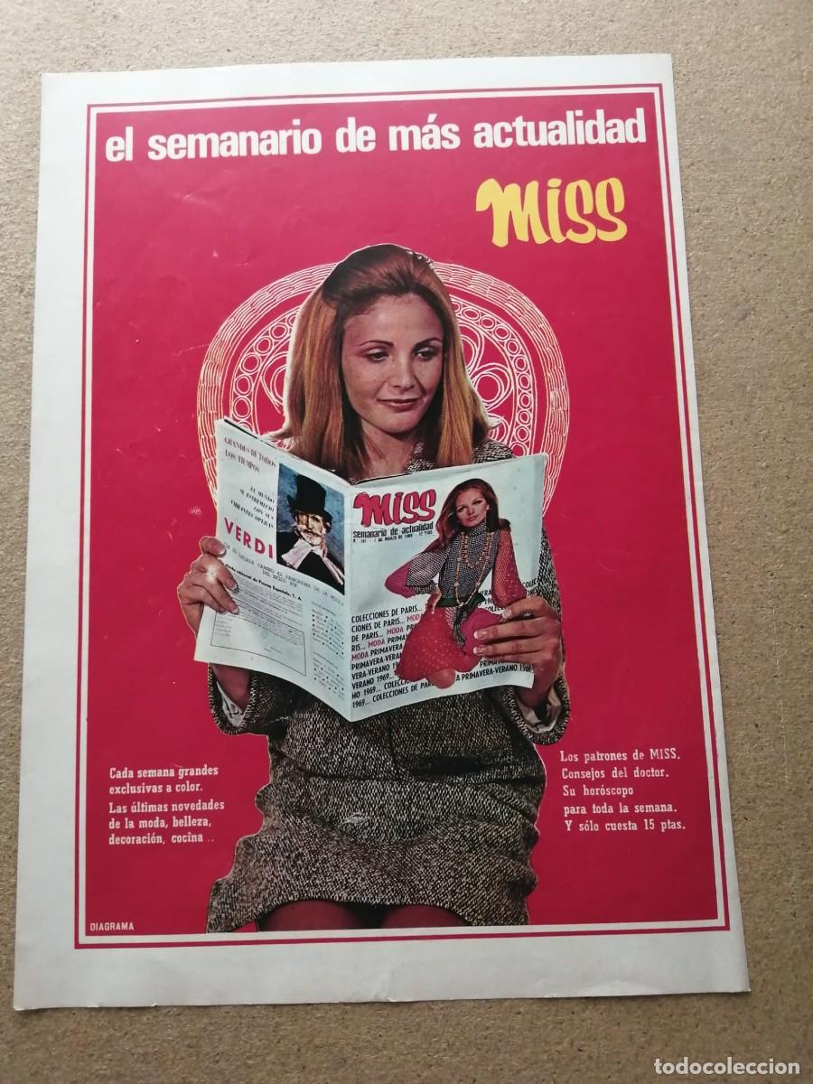 Collectionnisme Papier divers: ANUNCIO. REVISTA MISS