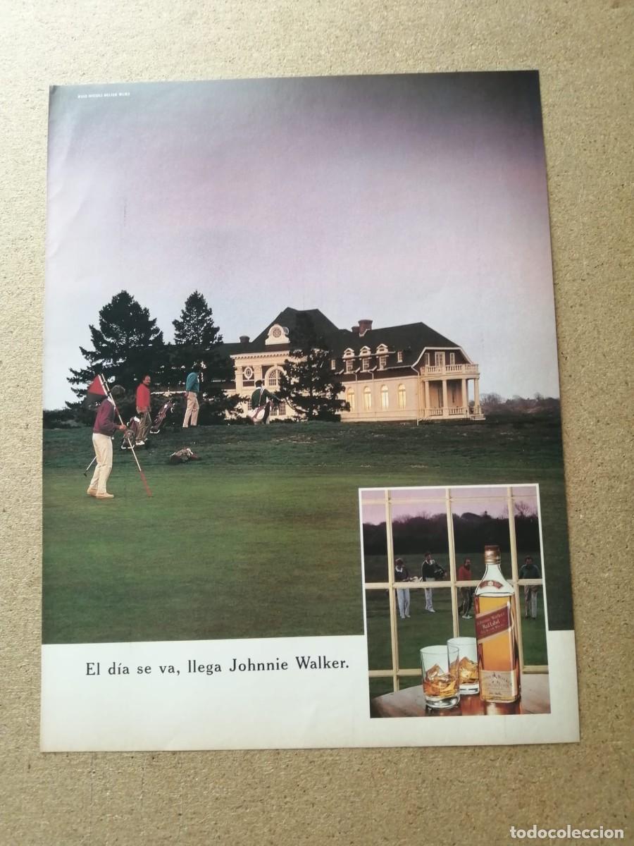 Collectionnisme Papier divers: ANUNCIO. WHISKY JOHNNIE WALKER