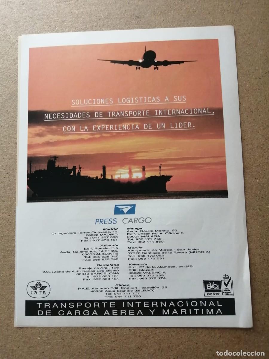 Collectionnisme Papier divers: ANUNCIO. PRESS CARGO, TRANSPORTE INTERNACIONAL DE CARGA AEREA Y MARITIMA