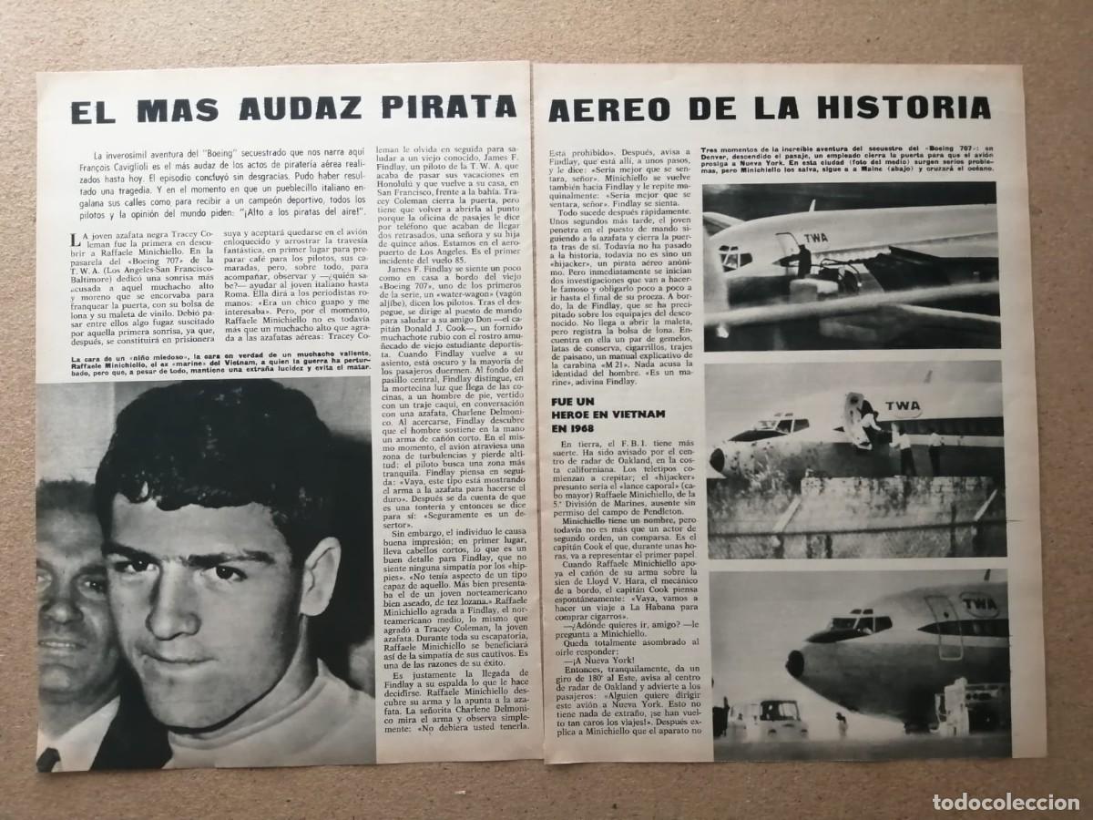 Altri oggetti di carta: REPORTAJE. EL MAS AUDAZ PIRATA AEREO DE LA HISTORIA, RAFFAELE MINICHIELLO