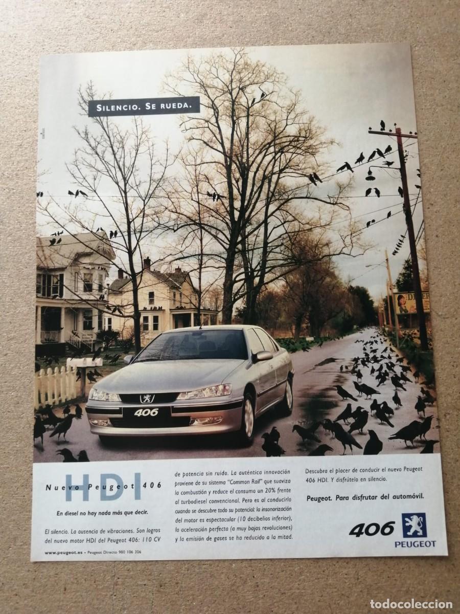 Altri oggetti di carta: ANUNCIO. PEUGEOT 406