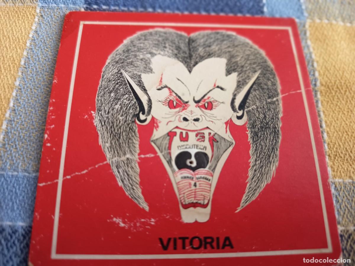 Otros Art&iacute;culos de Coleccionismo en Papel: POSAVASOS DISCOTECA TUSK-VITORIA-ALAVA