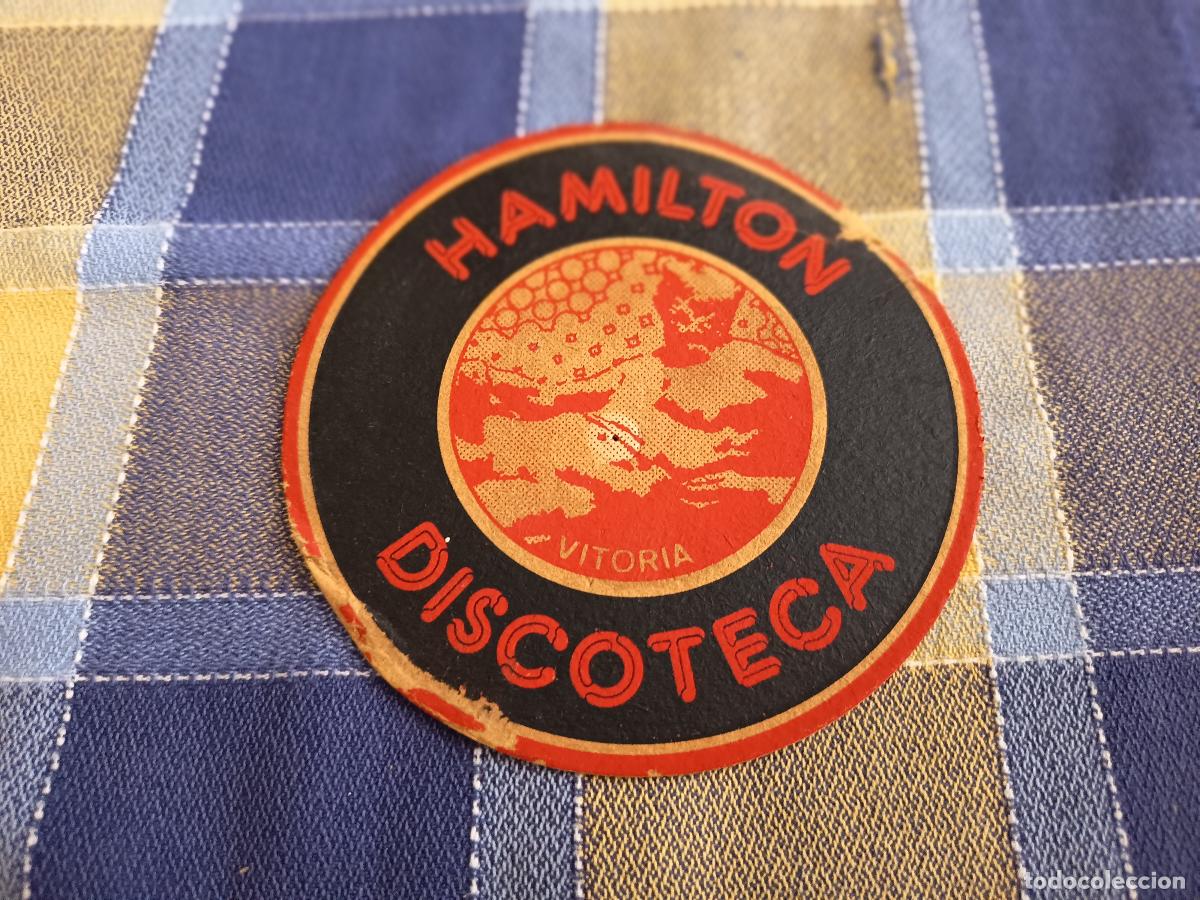 Otros Art&iacute;culos de Coleccionismo en Papel: POSAVASOS DISCOTECA HAMILTON-VITORIA-ALAVA