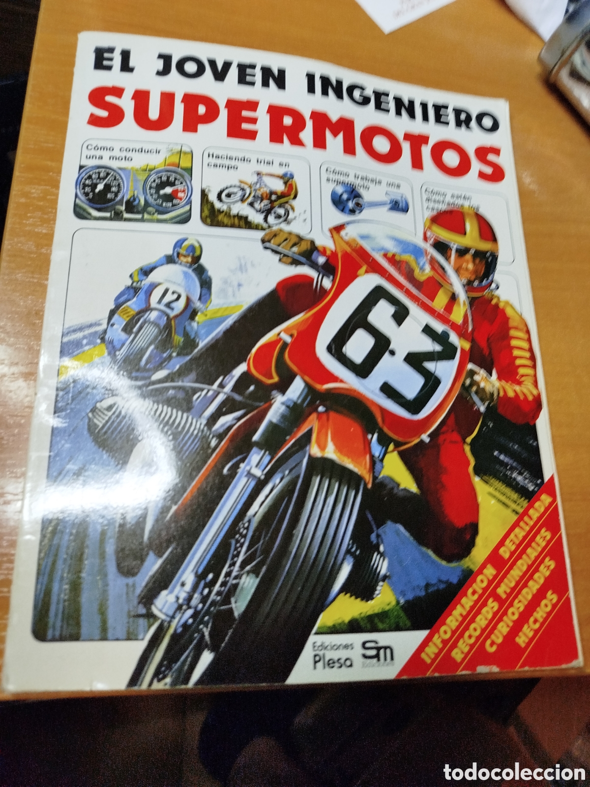 Otros Art&iacute;culos de Coleccionismo en Papel: El joven ingeniero supermotos. R&eacute;cords mundiales
