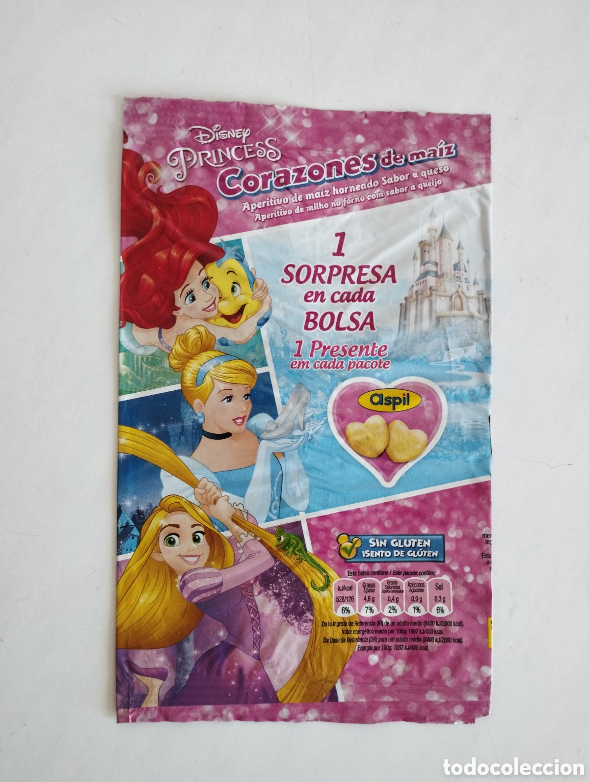 Otros Art&iacute;culos de Coleccionismo en Papel: ENVOLTORIO BOLSA ASPIL PRINCESS DISNEY