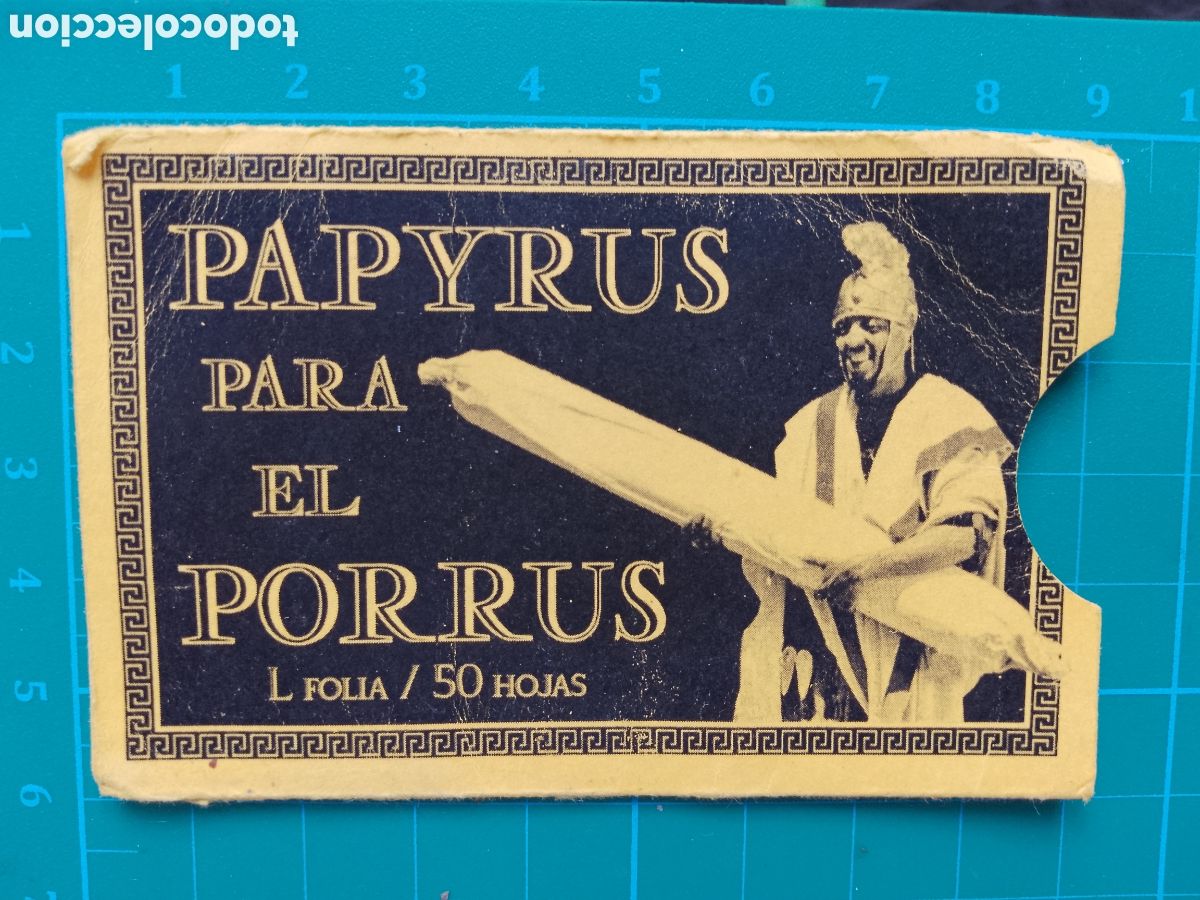 Otros Art&iacute;culos de Coleccionismo en Papel: PAPYRUS PARA EL PORRUS . LIBRILLO PAPEL DE FUMAR . EDITORIAL ANTIGUOS IMPRESORES