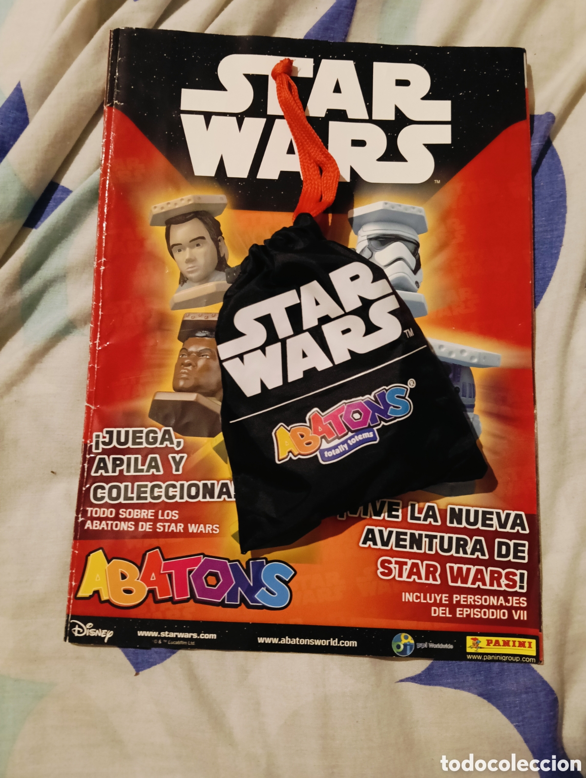 Otros Art&iacute;culos de Coleccionismo en Papel: Revista/folleto + funda con accesorios Abatons Star Wars Panini