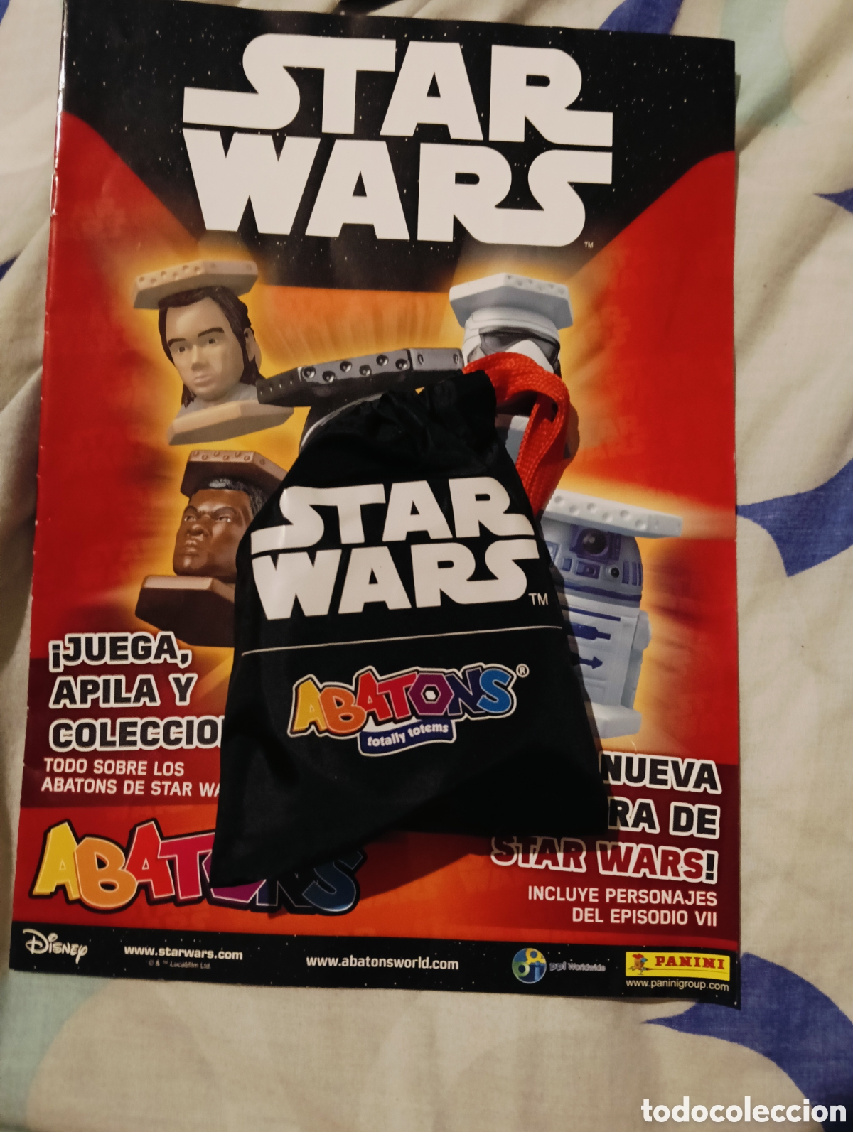 Otros Art&iacute;culos de Coleccionismo en Papel: Revista/folleto + funda con accesorios Abatons Star Wars Panini