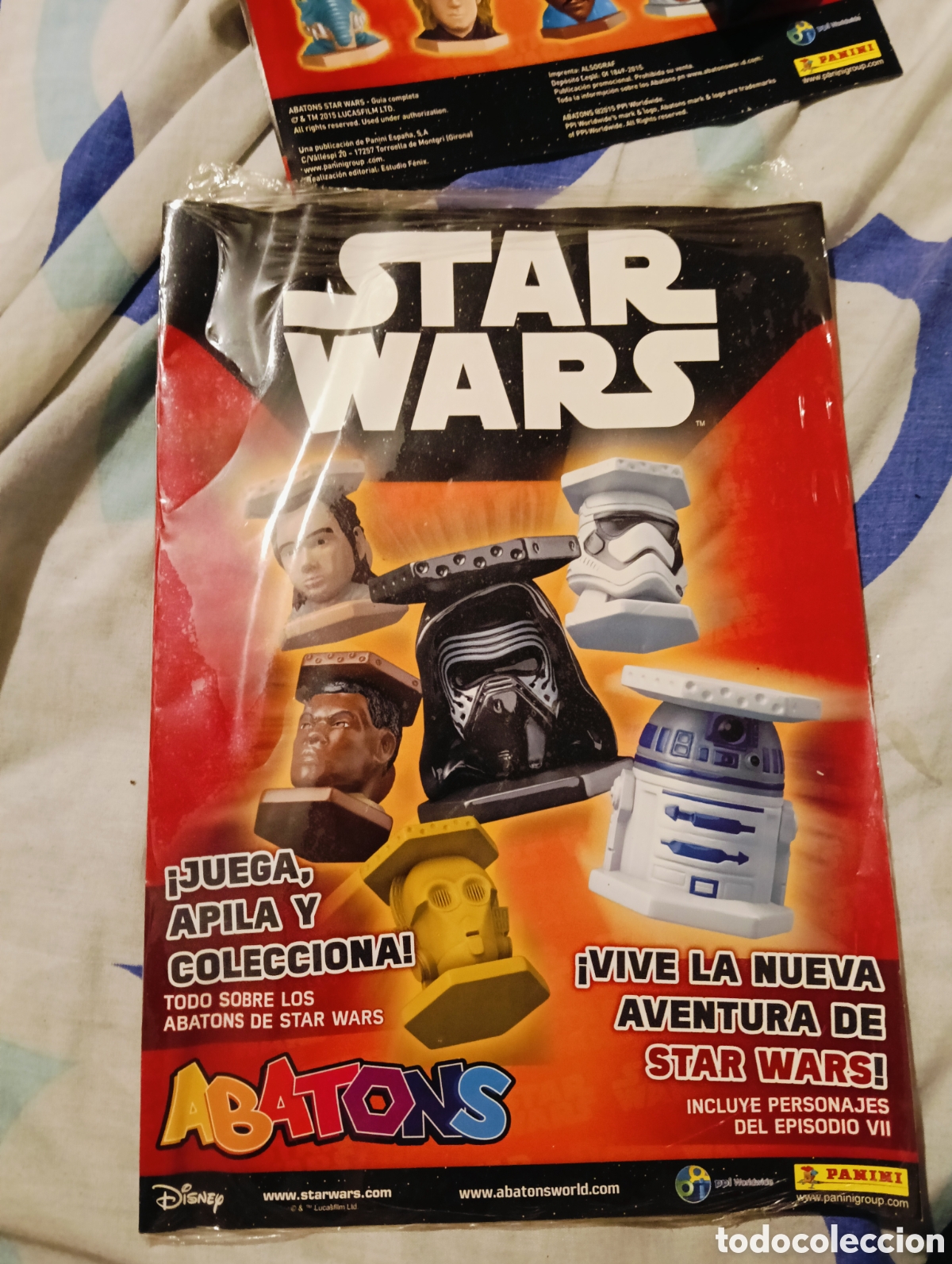 Otros Art&iacute;culos de Coleccionismo en Papel: Revista/folleto sin abrir Abatons Star Wars Panini