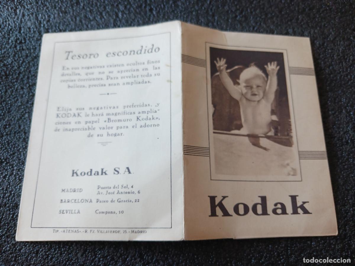 Otros Art&iacute;culos de Coleccionismo en Papel: carpeta guarda negativos de kodak, 13 x 9 cm. aprox.