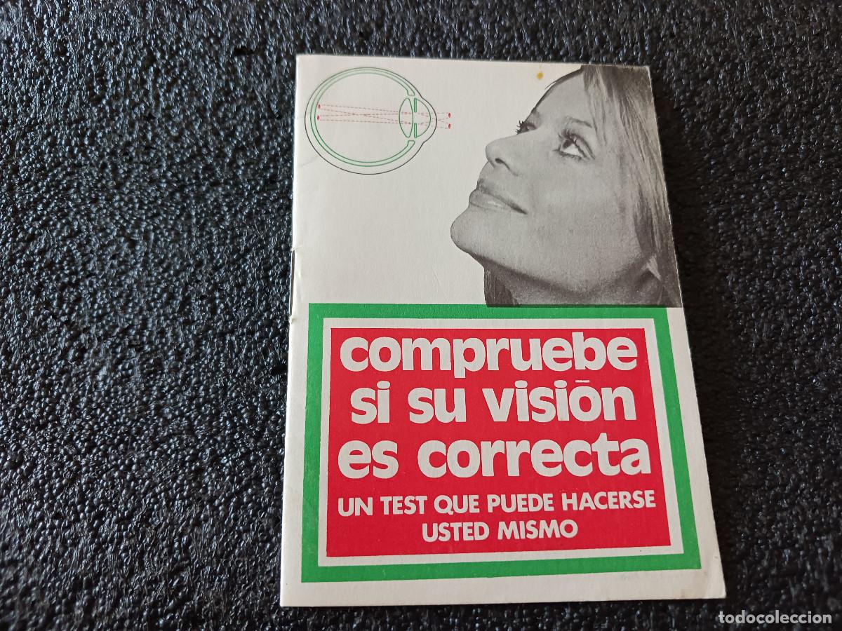 Otros Art&iacute;culos de Coleccionismo en Papel: librito de general optica - compruebe si su vision es correcta